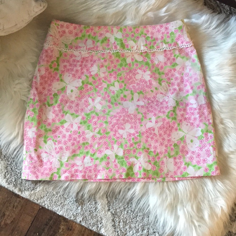 Lilly Pulitzer Pink Gossip Skirt
